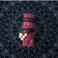 Dragon's Blood Sage — Black Hemp & Bone Beads