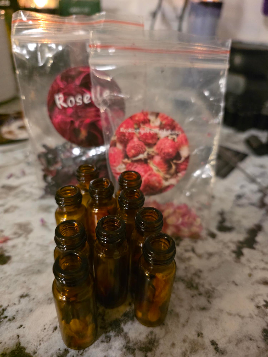 Eternal Magickal Flower Vials
