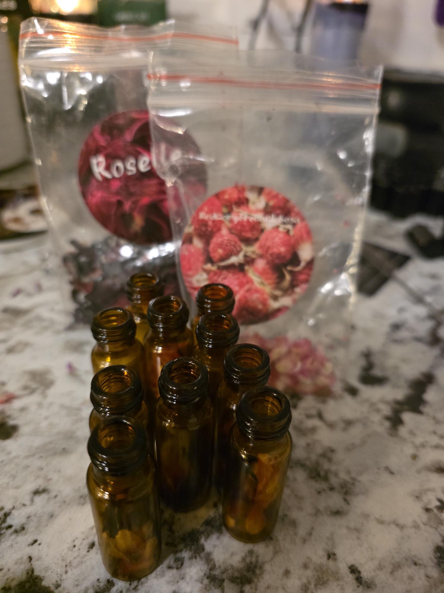 Eternal Magickal Flower Vials