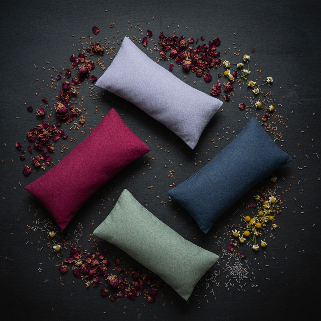The Nocturne Pouches — Flat Lay