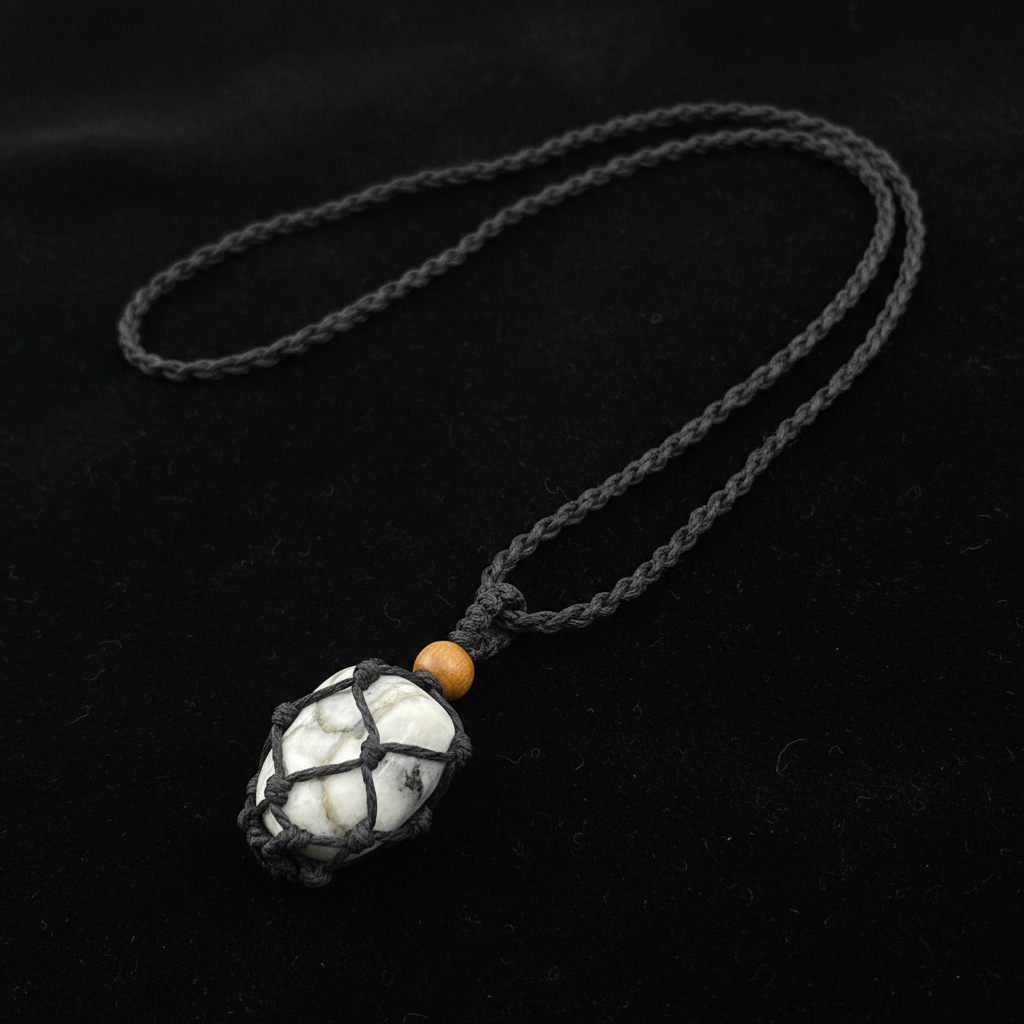 Zebra Jasper full pendant